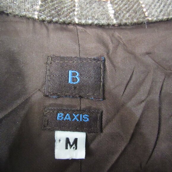 Vtg Baxis Sz M Blazer Brown - Picture 2 of 6